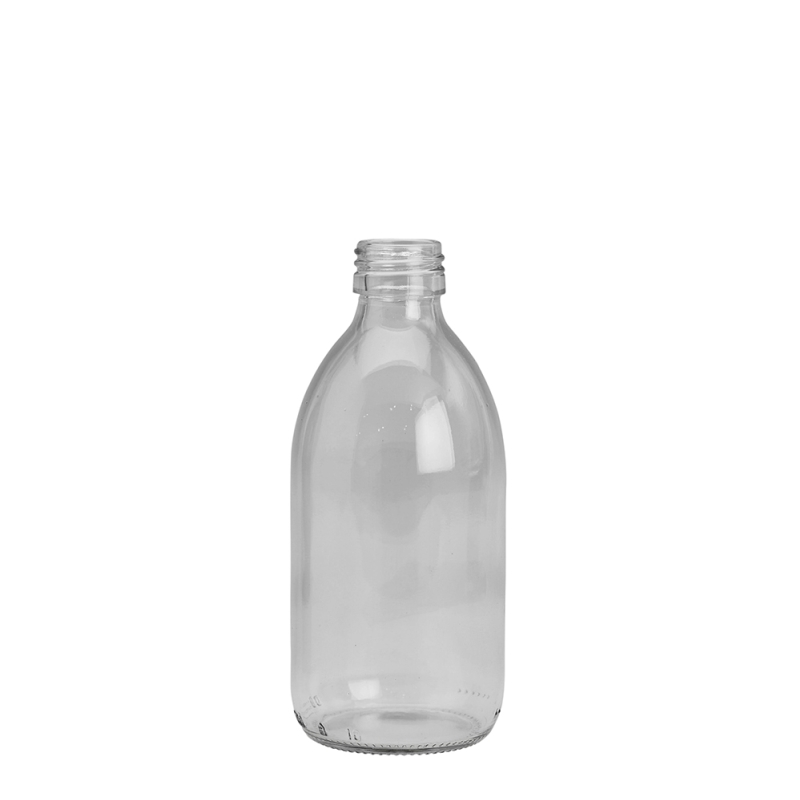 300ml Clear Syrup Btl Unfitted (28mm)