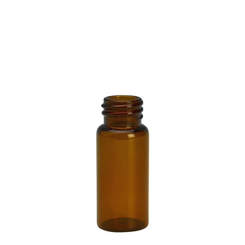 11ml Amber Vial Unfitted (18mm)
