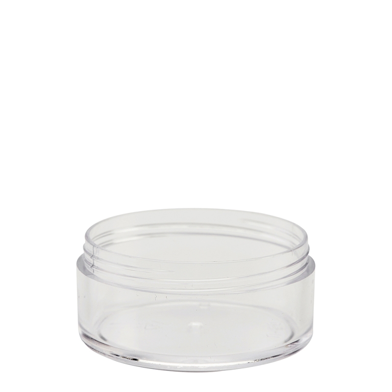 50g Clear Plastic Cos Pot Unfitted