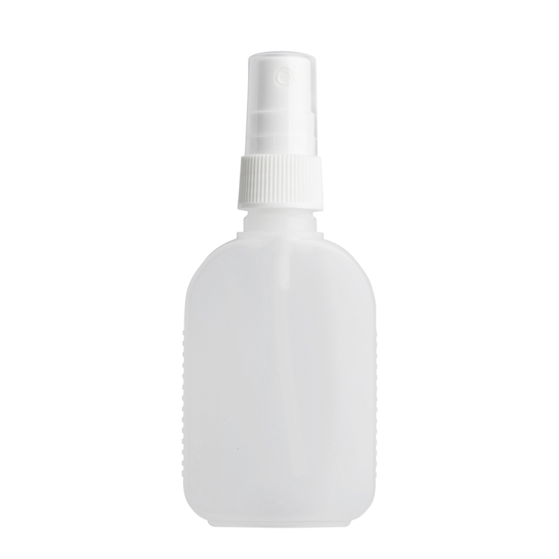 60ml Natural Flask & 20mm White Ribbed Mist