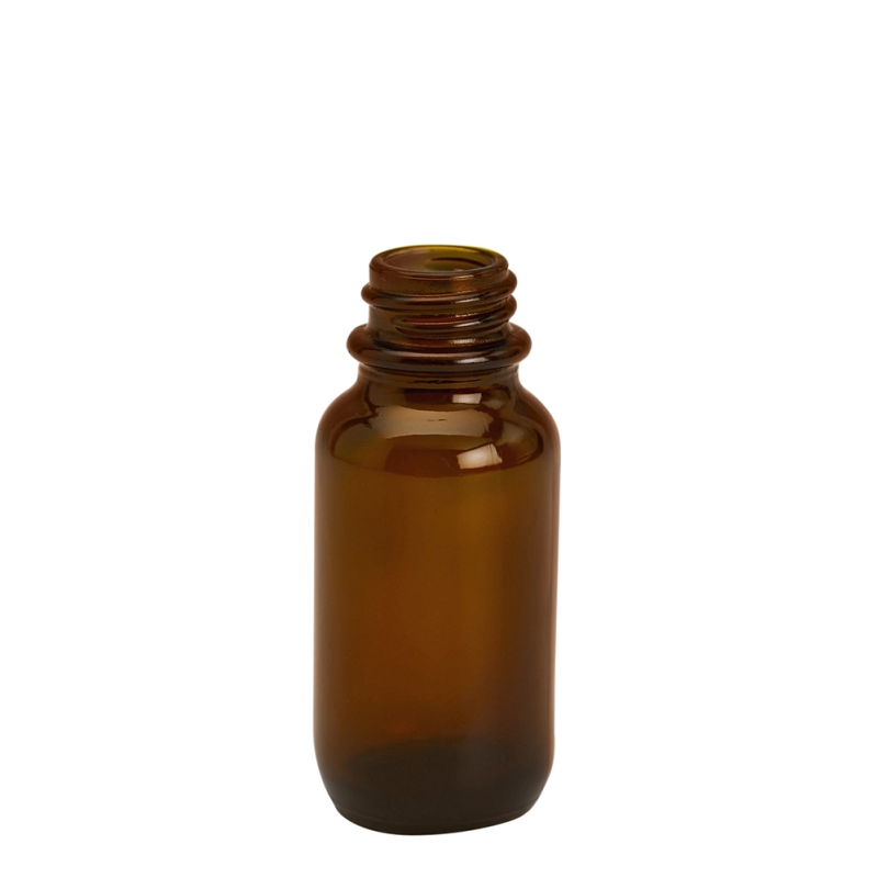 25ml Amber Disp Btl Unfitted (20mm)