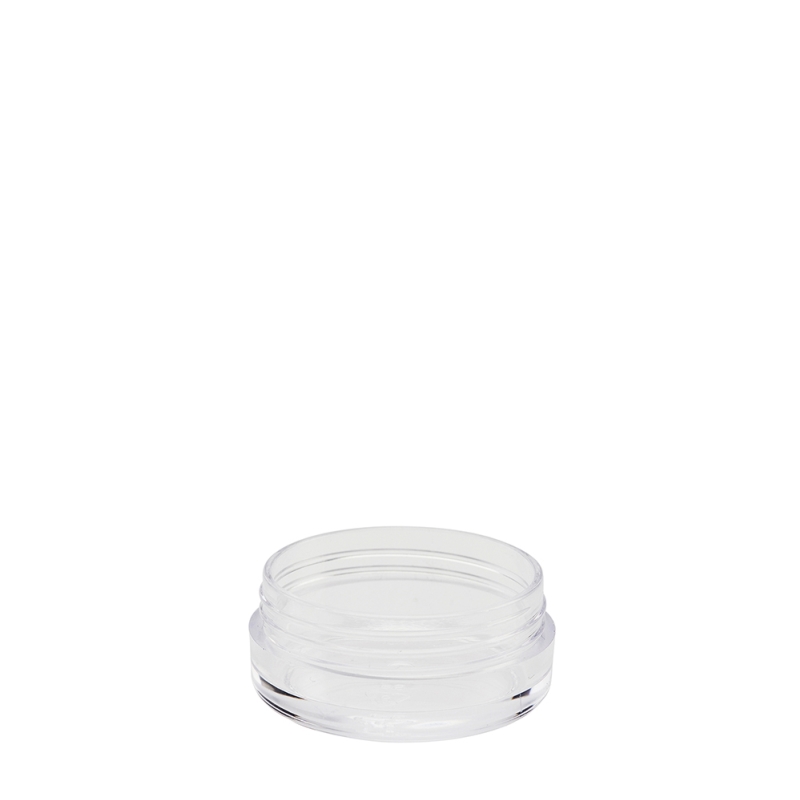 15g Clear Plastic Cos Pot Unfitted
