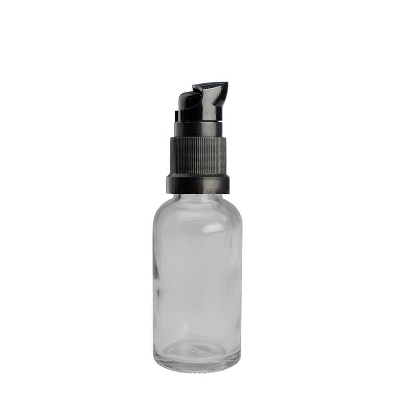 30ml Clear Drip Btl & 18mm Black Lotion (Germany)