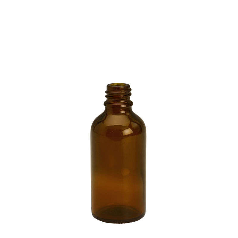 50ml Amber Drip Btl Unfitted (18mm)