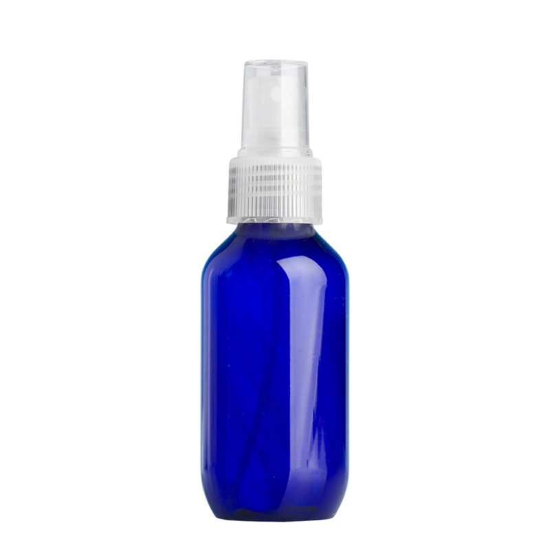 100ml Blue Prem Btl & 24mm Natural Ribbed Mist