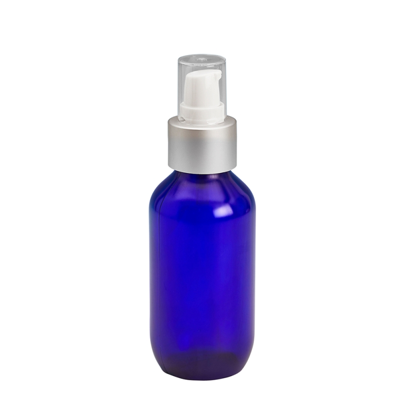 100ml Blue Prem Btl & 24mm BA/White Top Cos Lotion