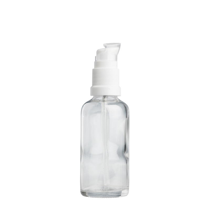 50ml Clear Drip Btl & 18mm White Lotion (Germany)