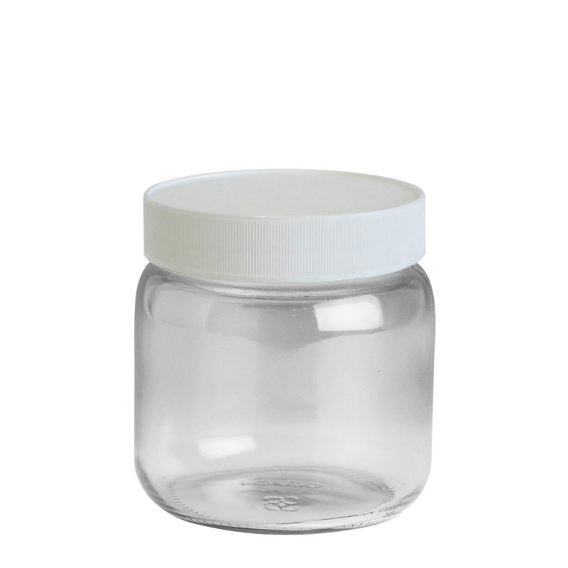 500ml Food Screwtop Jar & 92mm Foodseal w. separate Liner