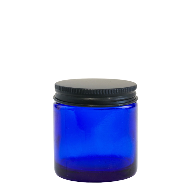 100g Blue Cos Pot & 58mm Black Alum Wad Cap