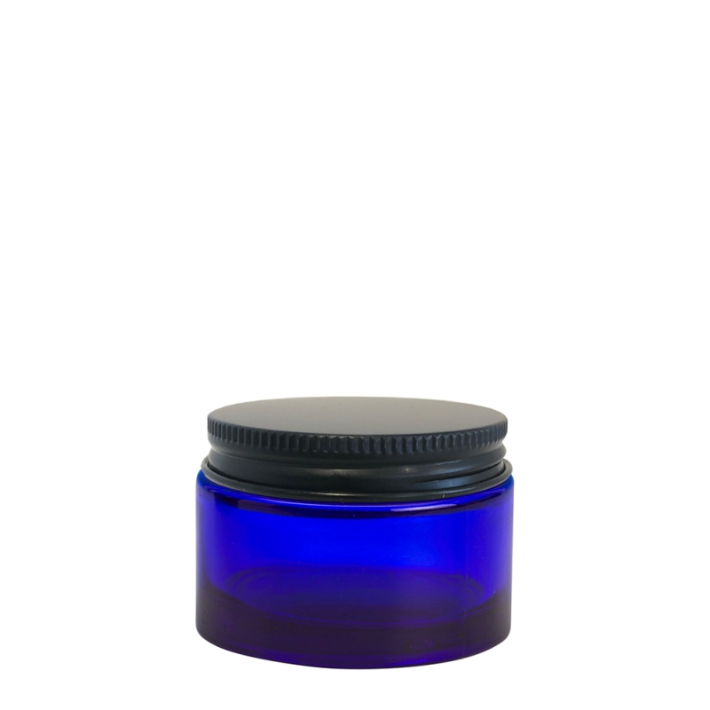 60g Blue Cos Pot & 58mm Black Alum Wad Cap