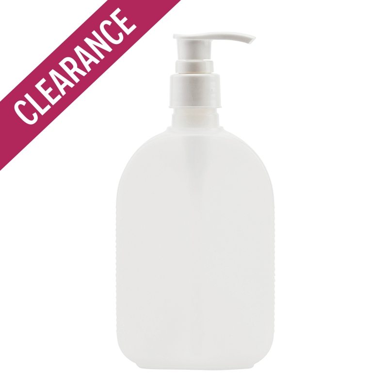 250ml Natural Flask & 24mm White Smooth Lotion