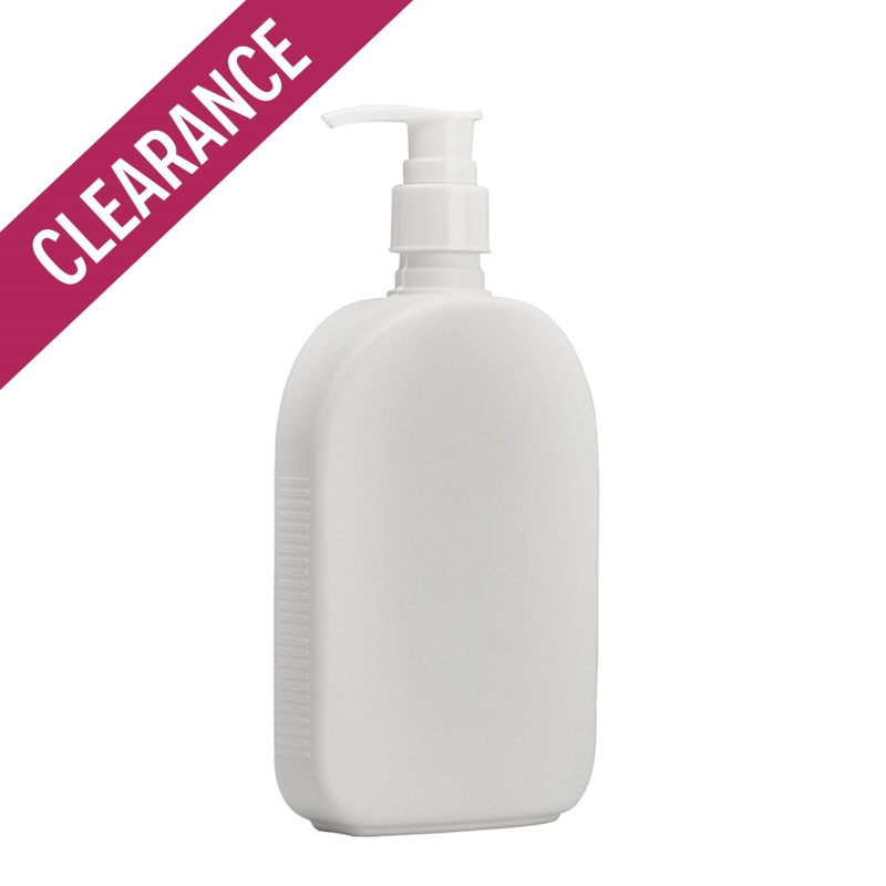 375ml White Flask & 24mm White Smooth Lotion