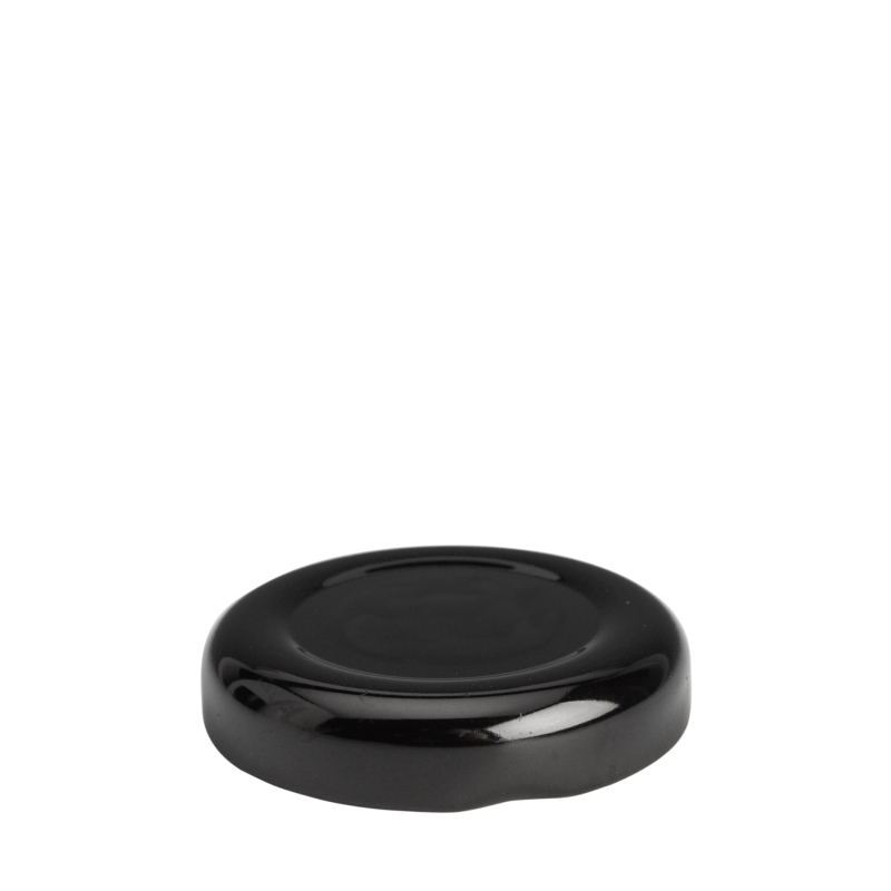 38mm Black Metal Twist Cap