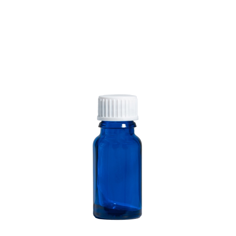 10ml Blue Drip Btl (Germany) & 18mm White Foam Wad Cap